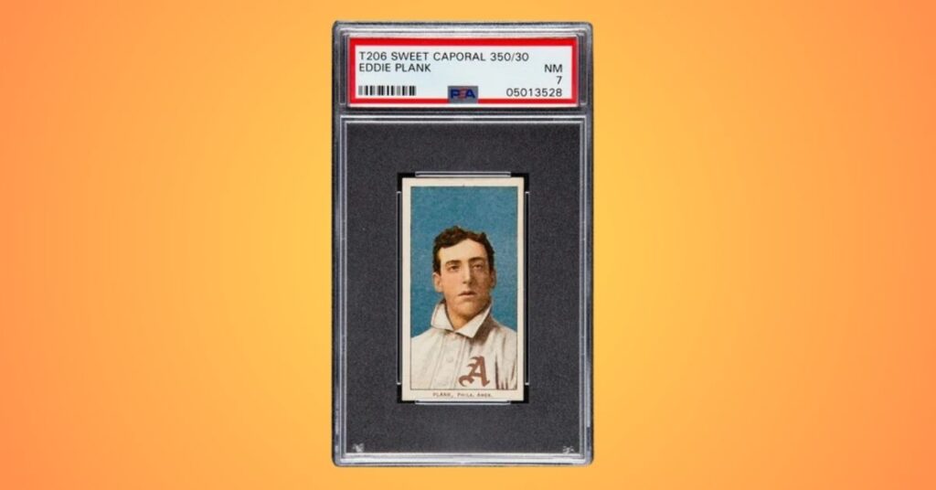 1909-11 T206 White Border Eddie Plank