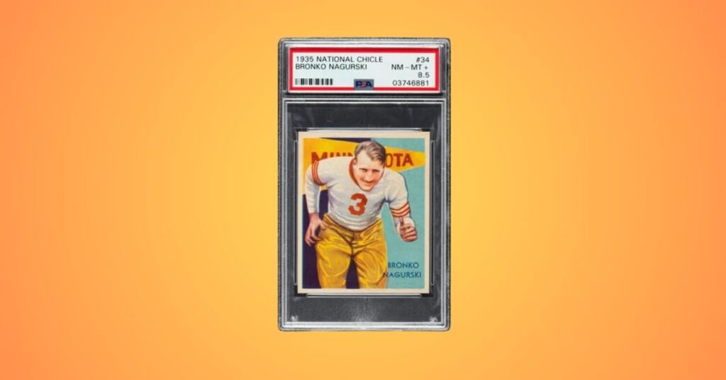 1935 National Chicle Bronko Nagurski