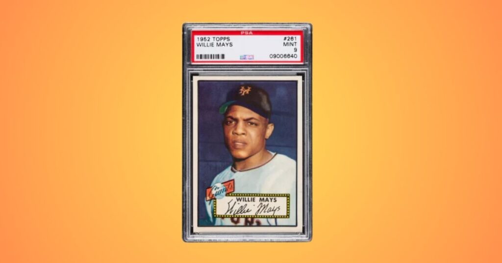 1952 Topps 261 Willie Mays