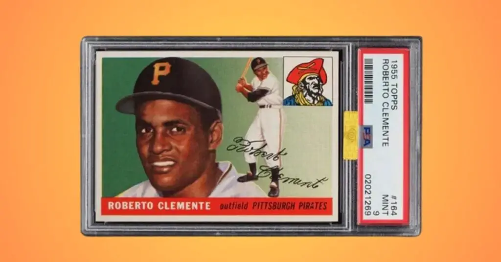 1955 Topps 164 Roberto Clemente Rookie Card