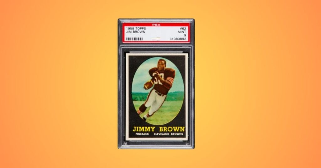 1958 Topps Jim Brown #62 