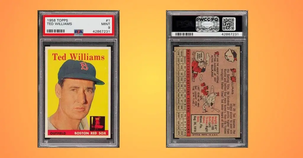 1958 Topps Ted Williams #1