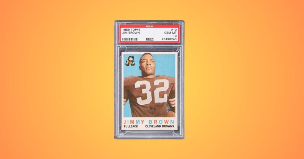 1959 Topps Jim Brown #10