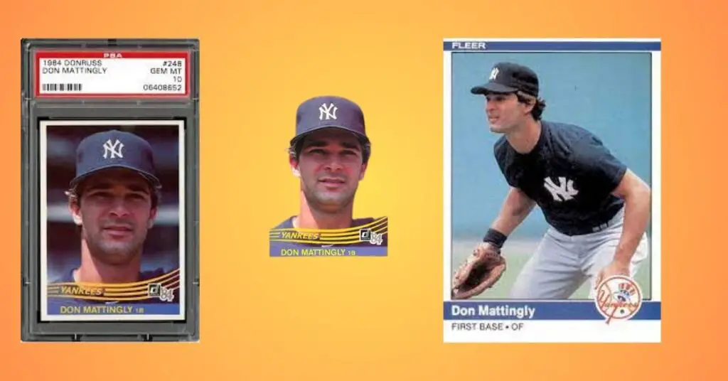 1984 Donruss Don Mattingly Rookie Card 