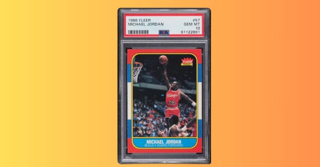 1986 Fleer Michael Jordan Rookie Card