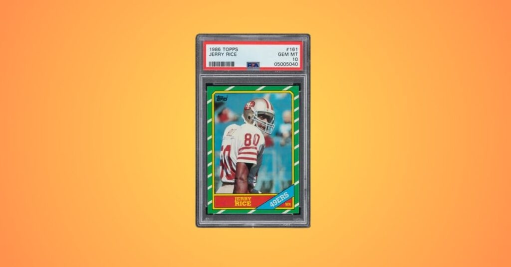 1986 Topps Jerry Rice #161