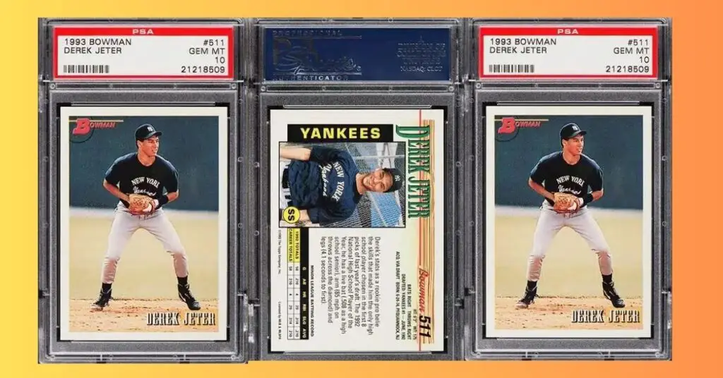 1993 Bowman Derek Jeter ROOKIE 511 PSA 10 GEM MINT