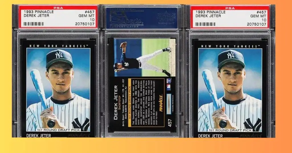 1993 Pinnacle Derek Jeter ROOKIE 457 PSA 10 GEM MINT