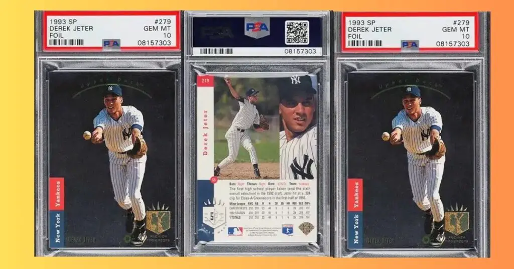 1993 SP Derek Jeter ROOKIE 279 PSA 10 GEM MINT