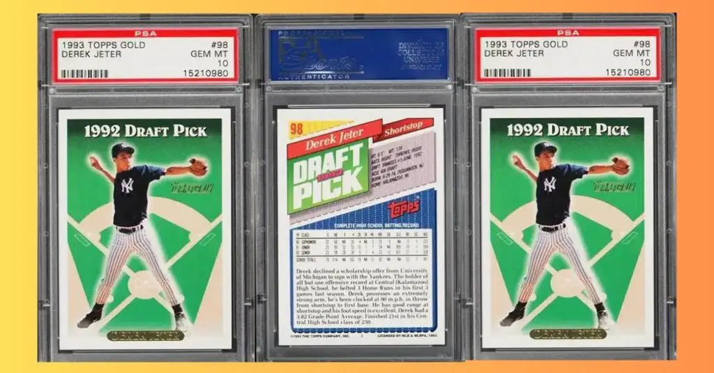 1993 Topps Gold Derek Jeter ROOKIE 98 PSA 10 GEM MINT