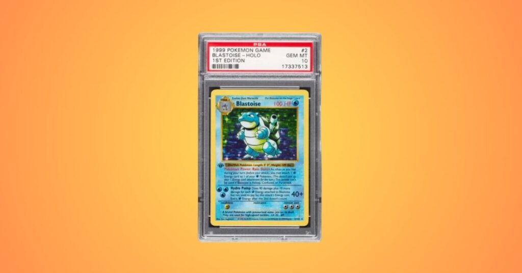 1999 Pokémon Game Blastoise - Holo 1st edition