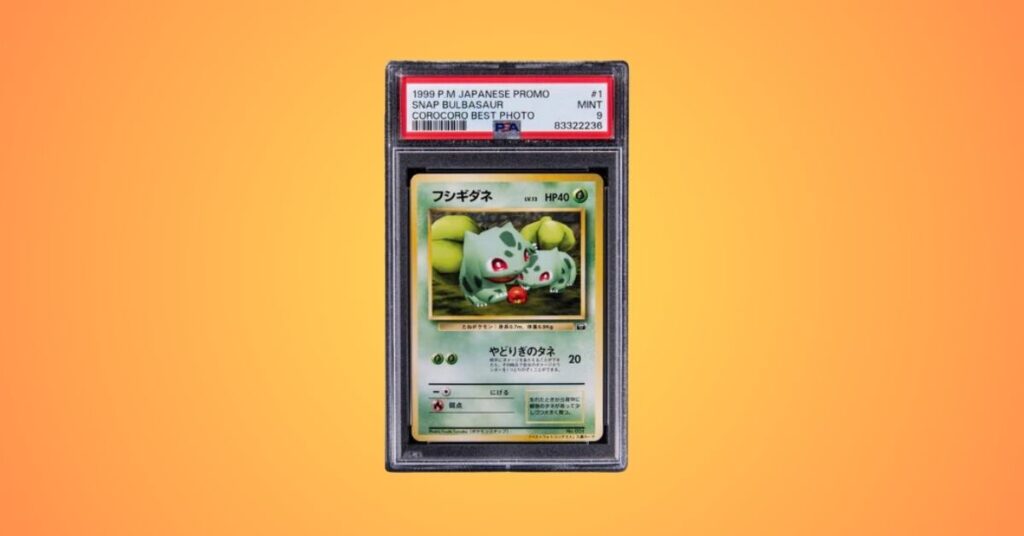 1999 Pokemon Japanese Promo Snap Bulbasaur Corocoro Best Photo #1