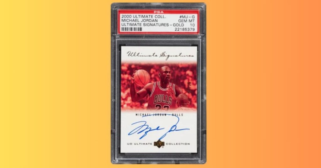 2000 Ultimate Collection Michael Jordan Ultimate Signatures Gold 21 25