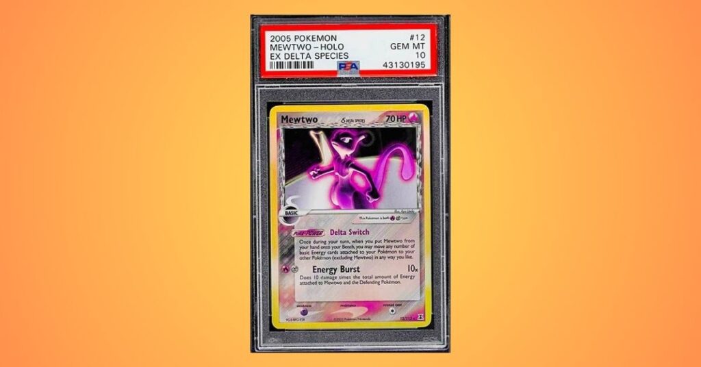 2005 EX Delta Species Mewtwo holo #12