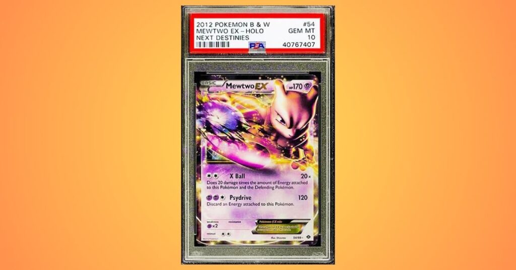 Mewtwo Pokemon Card