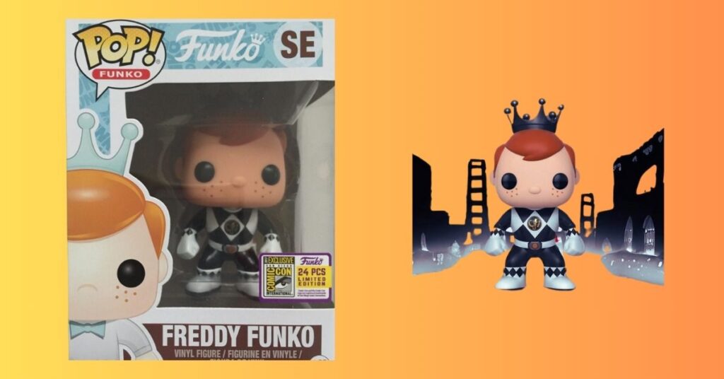 Freddy Funko as Black Ranger