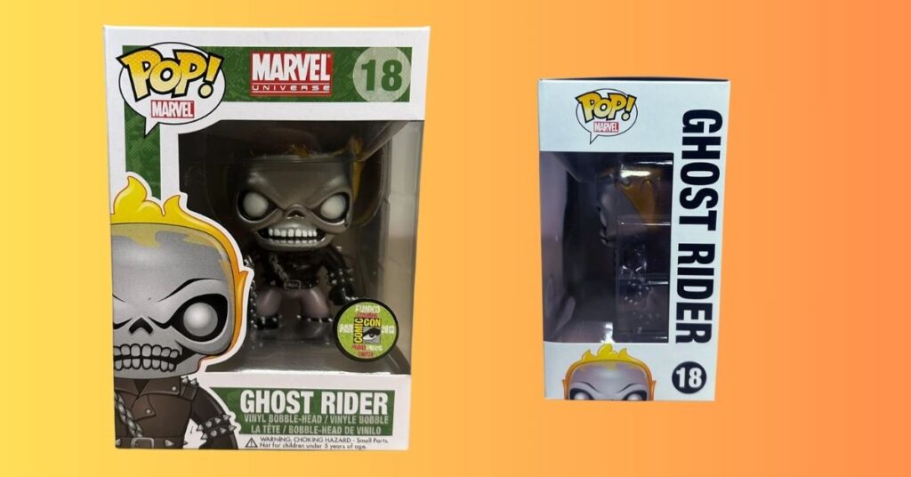 Freddy Funko as Ghostrider Metallic 2013 SDCC