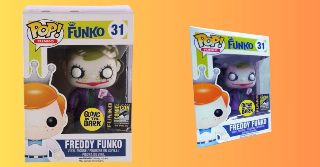 Freddy Funko as Joker 2014 SDCC 