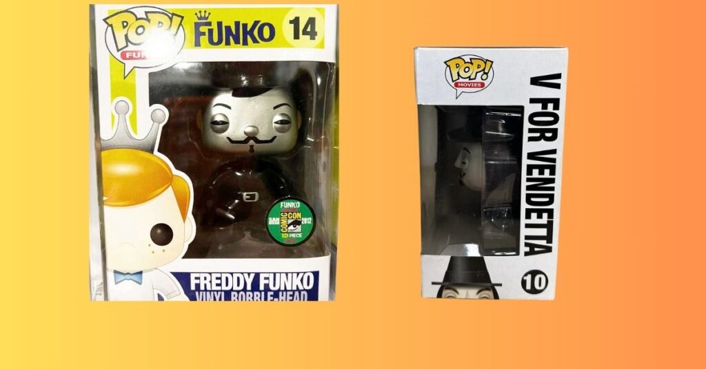 Freddy Funko as V Metallic 2012 SDCC 