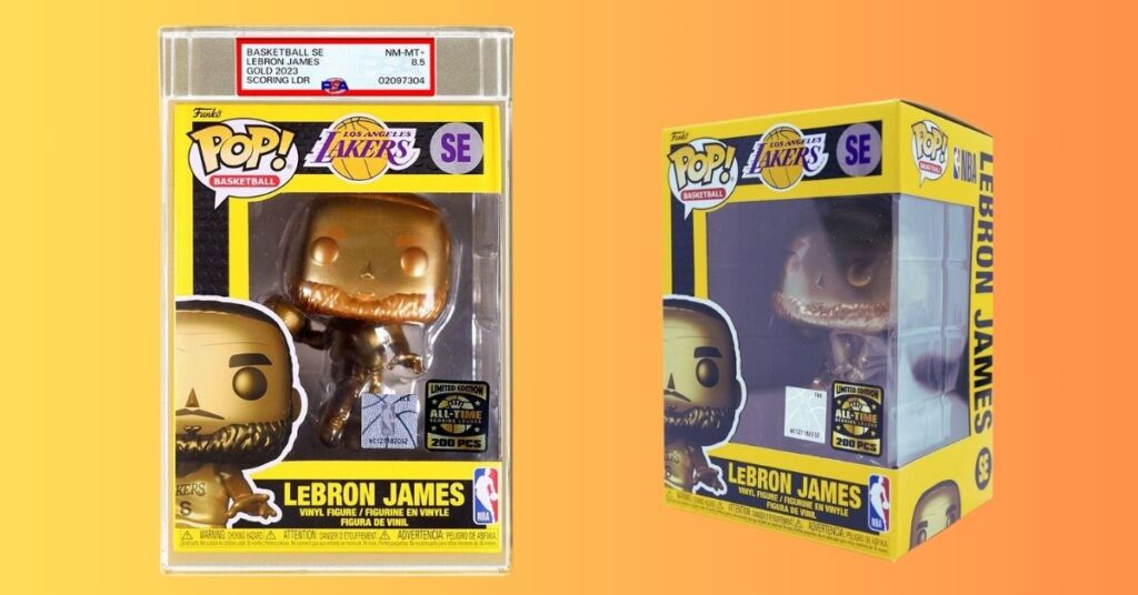  Lebron James Gold 2023 NBA 