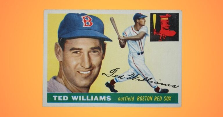 Ted Williams Baseball Card