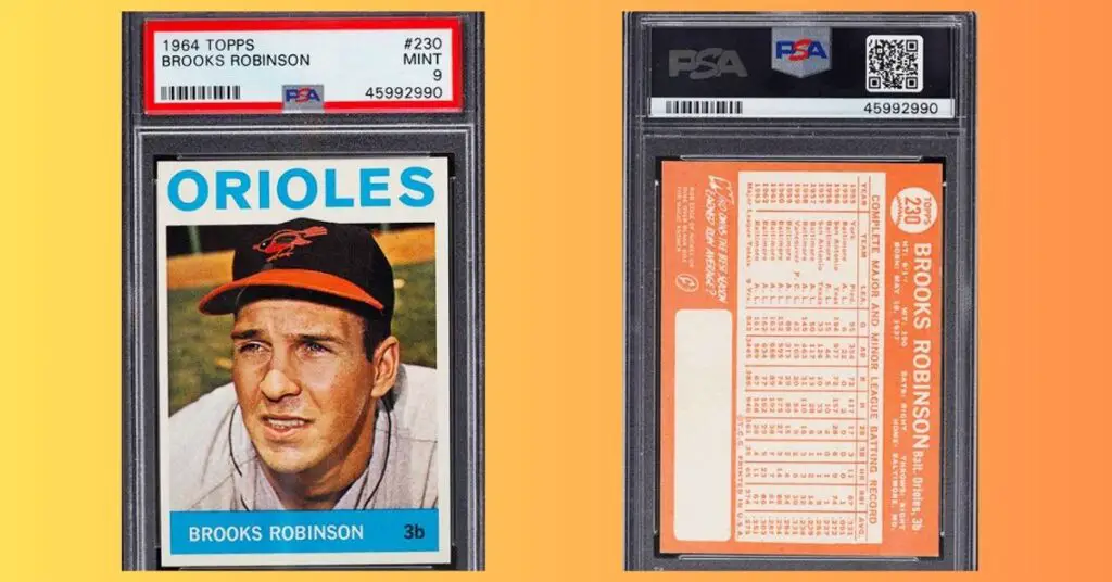 1964 Topps Brooks Robinson 230 PSA 9