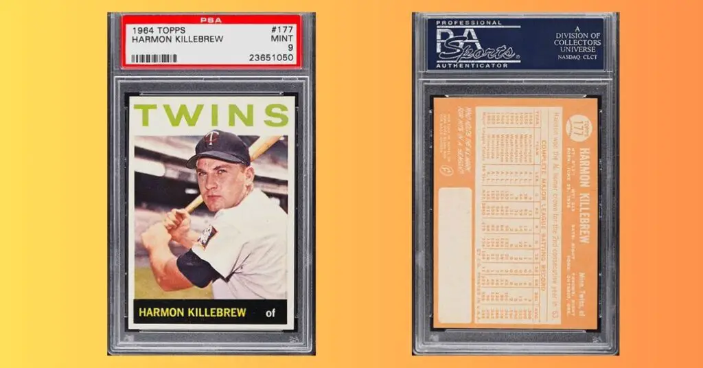 1964 Topps Harmon Killebrew 177 PSA 9