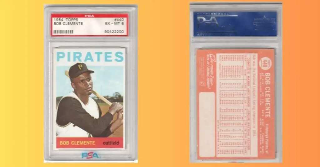 1964 Topps Roberto Clemente 440 PSA 9