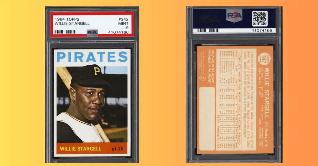 1964 Topps Willie Stargell 342 PSA 9