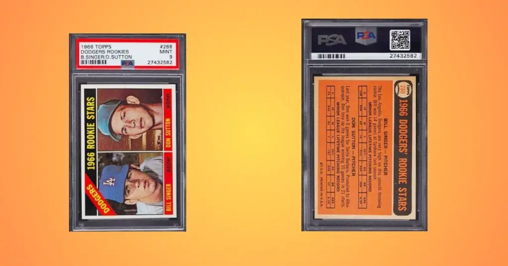 most valuable baseball cards from the 1960s