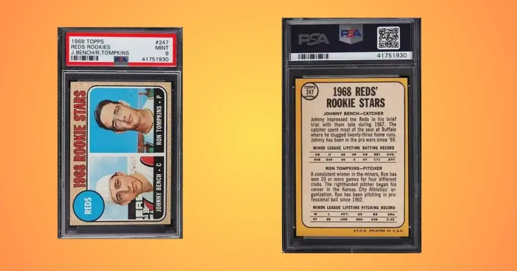 most valuable 1960s baseball cards