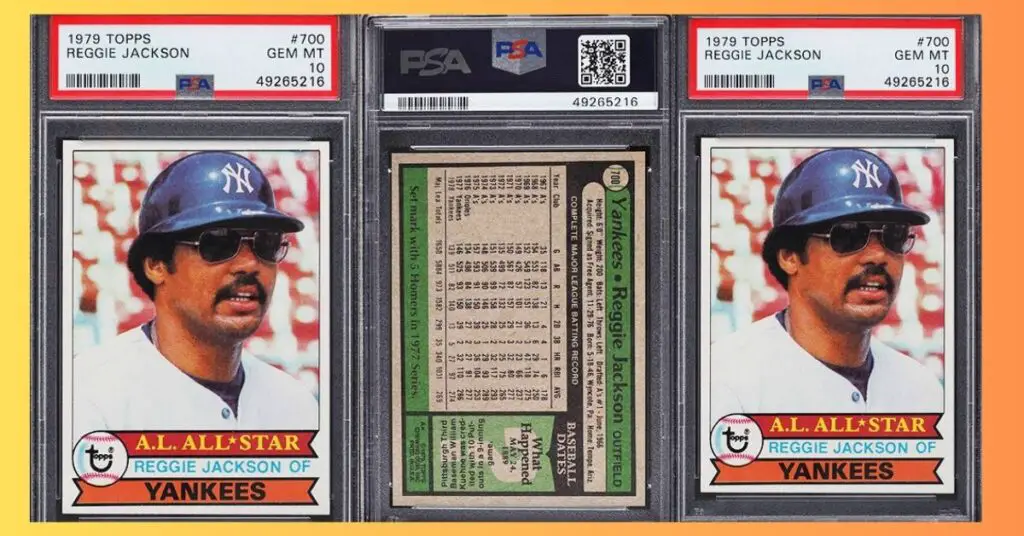 1979 Topps Reggie Jackson 700 PSA 10 