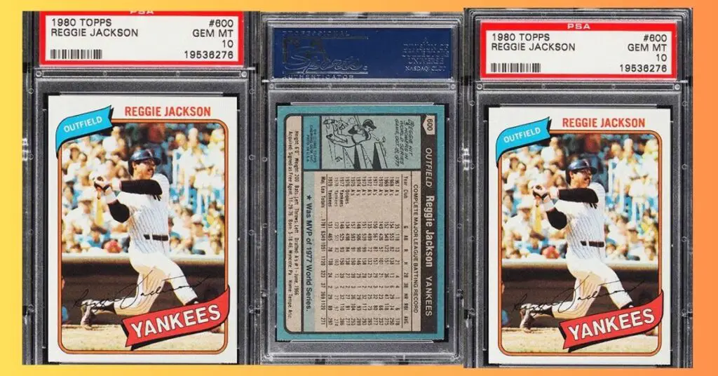 most valuable reggie jackson baseball cards

