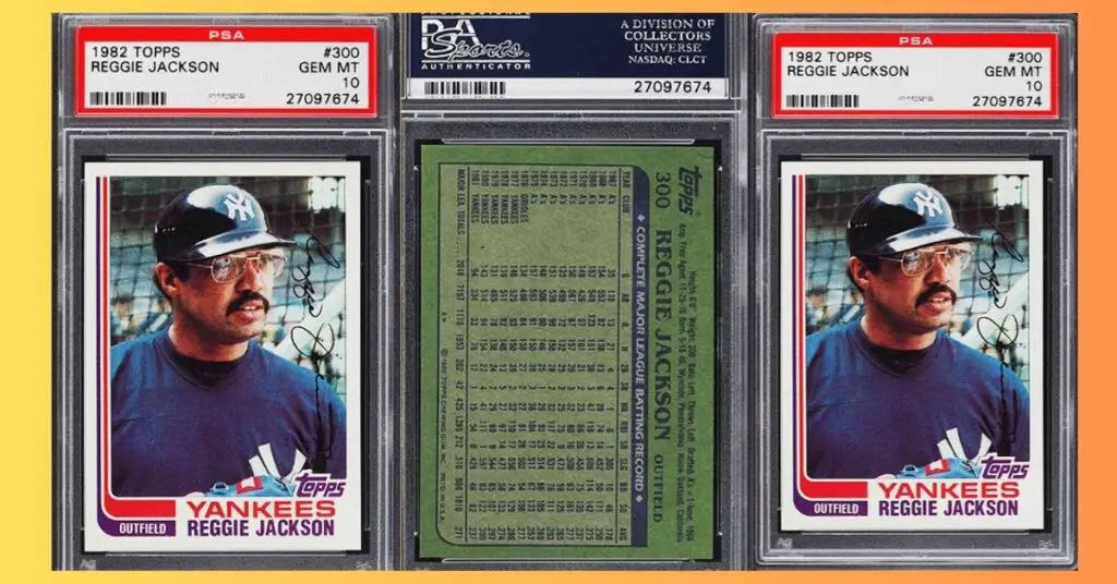 most valuable reggie jackson cards

