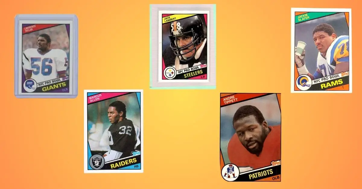 1984 Topps Football cards