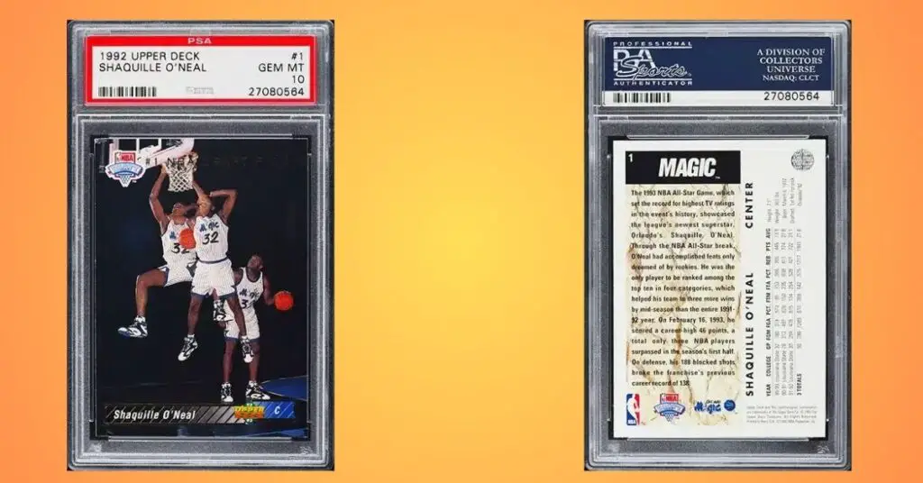 Shaquille O’Neal BASKETBALL CARD VALUE CLASSIC