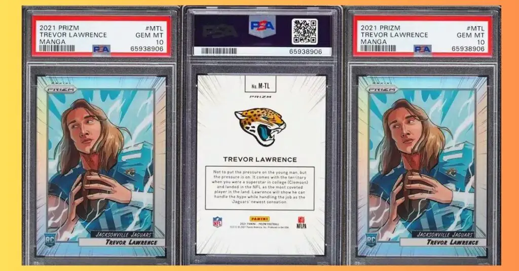 2021 Panini Prizm Manga Trevor Lawrence ROOKIE M TL PSA 10 GEM MINT