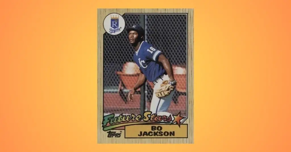 1987 Topps #170 Bo Jackson Rookie Card