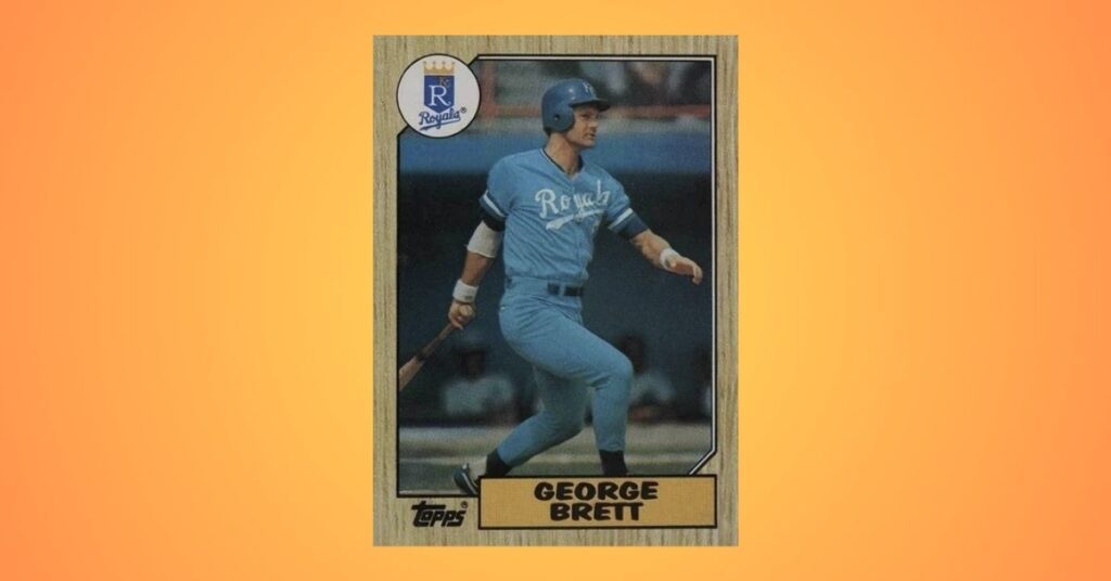 1987 Topps #400 George Brett