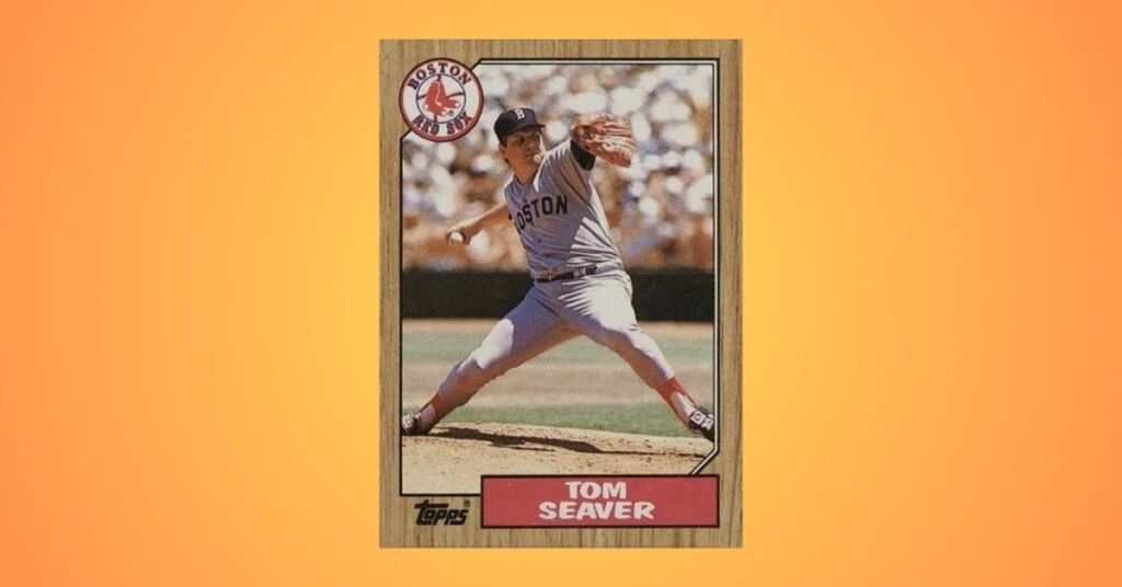 1987 Topps #425 Tom Seaver