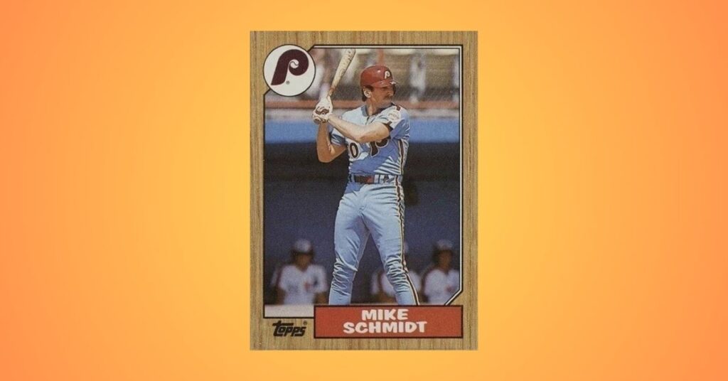 1987 Topps #430 Mike Schmidt