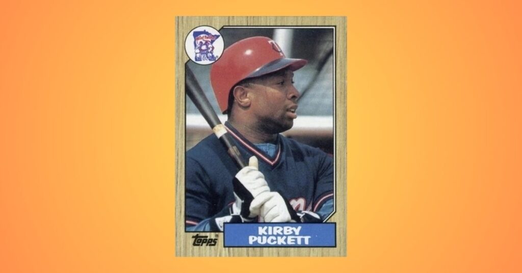 1987 Topps #450 Kirby Puckett