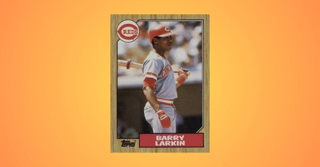 1987 Topps #648 Barry Larkin Rookie Card