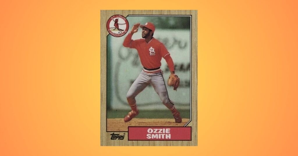 1987 Topps #749 Ozzie Smith