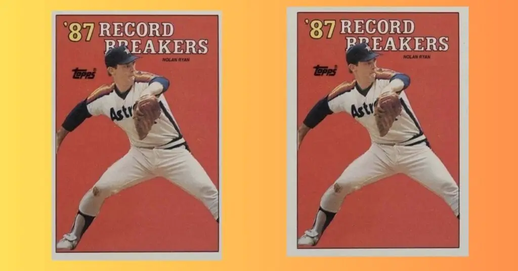 1988 Topps 6 Nolan Ryan Record Breaker baseball card