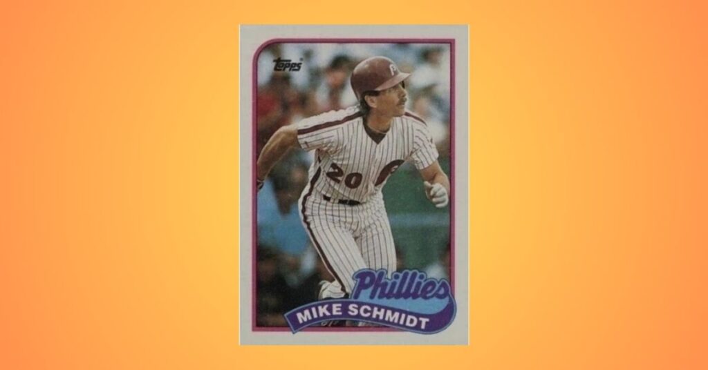 1989 Topps #100 Mike Schmidt