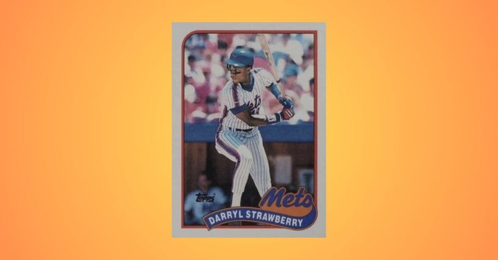 1989 Topps #300 Darryl Strawberry