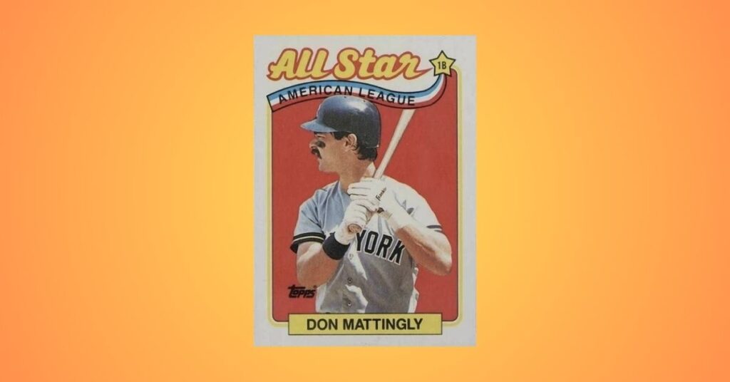 1989 Topps #397 Don Mattingly All-Star