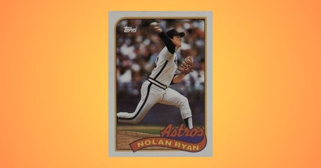 1989 Topps #530 Nolan Ryan