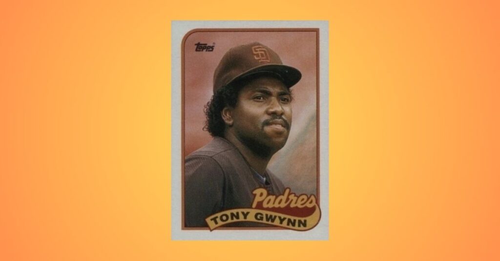 1989 Topps #570 Tony Gwynn